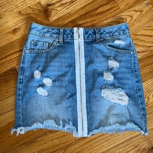 Forever 21 Denim Mini Skirt